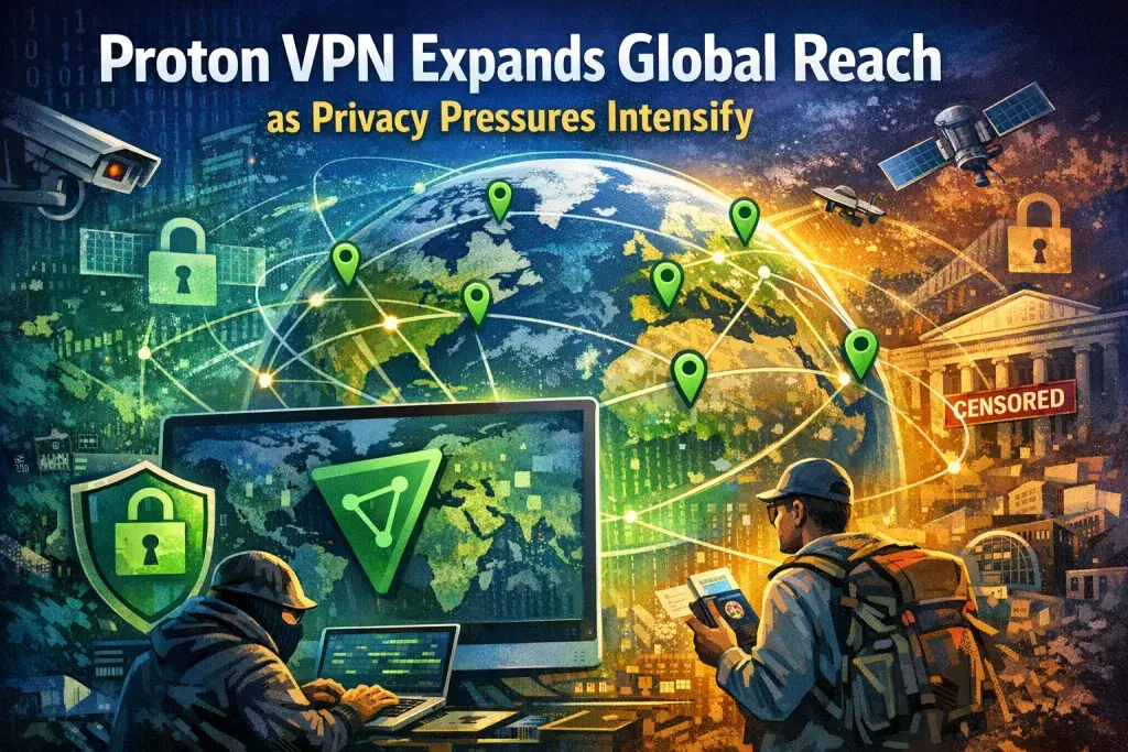 Proton VPN Expands Global Reach as Privacy Pressures Intensify